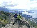 Spisepause ovenover Bariloche i Argentina