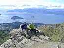 Spisepause ovenover Bariloche i Argentina