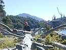 Spisepause ved Lago Nahuel Huapi i nationalparken Bosque Arrayanes i Argentina